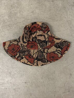 Autumn Adeigbo Clarissa Tapestry Floral Bucket Hat - Rare Boho Sun Hat